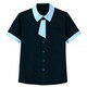 半袖ニットシャツ（男女兼用） 3L ネイビー HM2629-2