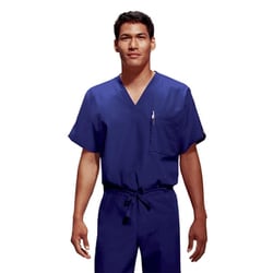 男性用無地スクラブ XXS ギャラクシーブルー 4777GABW