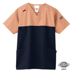 スクラブ 3L ミスティックピーチ×ダークネイビー 7040SC-23