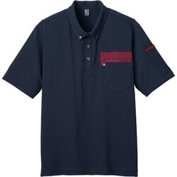 半袖ポロシャツ SS ネイビー CSP172