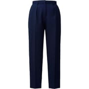 テーパードパンツ（レディス用） 15号 ブラックネイビー NAL028-2