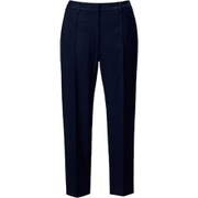 テーパードパンツ（レディス用） 19号 ブラックチェック EAL854-610