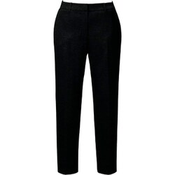 テーパードパンツ（レディス用） 7号 ブラック EAL859-10