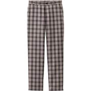 チェックパンツ（男女兼用） 3L ブラウンチェック CAM133-3