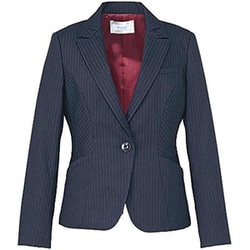 ジャケット（レディス用） 15号 ネイビー EAJ474-2