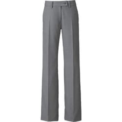 フレアストレートパンツ（レディス用） 15号 グレー EAL585-5