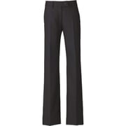 フレアストレートパンツ（レディス用） 21号 ブラック EAL585-10