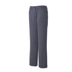 ルコック レディスニットスラックス 9 チャコール UZL4022N-20