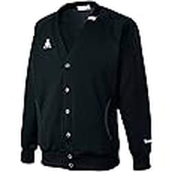 ルコック 裏パイルカーディガン LL ブラック UZL6021-3