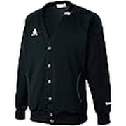 ルコック 裏パイルカーディガン LL ブラック UZL6021-3