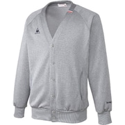 ルコック 裏パイルカーディガン L グレー杢 UZL6021-21