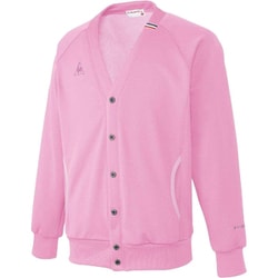 ルコック 裏パイルカーディガン M ピンク UZL6021-9