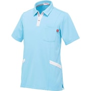 ルコック 男女兼用ニットシャツ SS アクア UZL3032-4