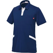 ルコック 男女兼用ニットシャツ L ネイビー UZL3032-5