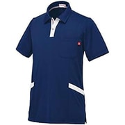 ルコック 男女兼用ニットシャツ EL ネイビー UZL3032-5