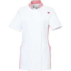 ルコック レディスジャケット EL ホワイト×ピンク UQW1035N-90