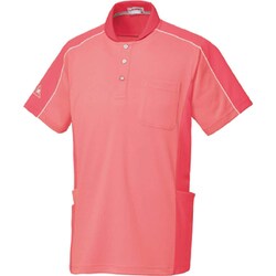 ルコック ショールカラーシャツ S ピンク UZL3051