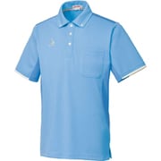 ルコック 男女兼用ボタンダウンシャツ M ブルー UZL3052