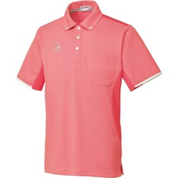 ルコック 男女兼用ボタンダウンシャツ LL ピンク UZL3052