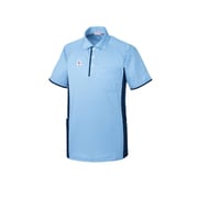 ルコック 男女兼用ニットシャツ S ブルー UZL3082-4