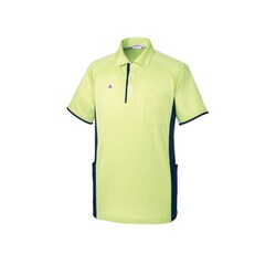 ルコック 男女兼用ニットシャツ SS ライム UZL3082-6