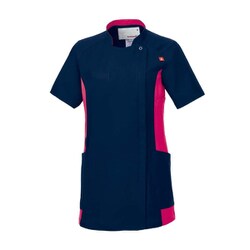 ルコックレディスバイカラージャケット L ネイビー UQW1049-59