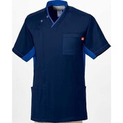 ルコック 男女兼用Vネックスクラブ L ネイビー×ナイトブルー UQM1534-545