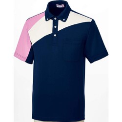 ルコック 男女兼用ニットシャツ S ピンク UZL3093-9