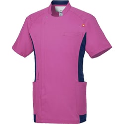 ルコック メンズバイカラージャケット L パープル UQM1105-11