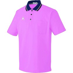 ルコック 男女兼用ポロシャツ S ピンク UZL3011-9