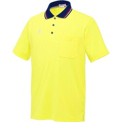 ルコック 男女兼用ポロシャツ L イエロー UZL3011-70