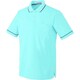 ルコック 男女兼用半袖ポロシャツ LL アクア UZL3021-4