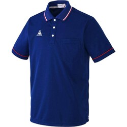 ルコック 男女兼用半袖ポロシャツ M ネイビー UZL3021-5
