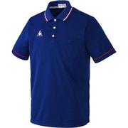 ルコック 男女兼用半袖ポロシャツ LL ネイビー UZL3021-5