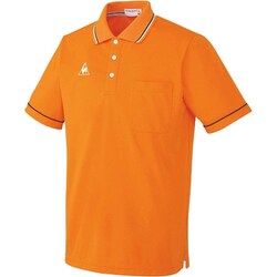 ルコック 男女兼用半袖ポロシャツ SS オレンジ UZL3021-10