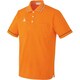 ルコック 男女兼用半袖ポロシャツ M オレンジ UZL3021-10