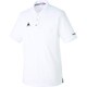 ルコック 兼用半袖ポロシャツ SS ホワイト UZL8022-1