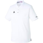 ルコック 兼用半袖ポロシャツ S ホワイト UZL8022-1