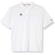 ルコック 兼用半袖ポロシャツ EL ホワイト UZL8022-1