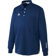 ルコック 兼用長袖ポロシャツ S ネイビー UZL8029-5