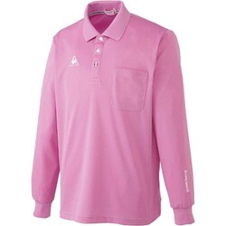 ルコック 兼用長袖ポロシャツ SS ピンク UZL8029-9