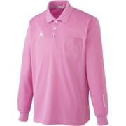 ルコック 兼用長袖ポロシャツ L ピンク UZL8029-9
