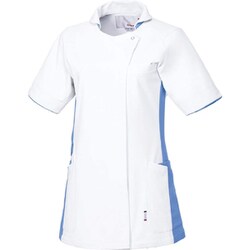 ルコック レディスジャケット LL ホワイト×ブルー UQW1043-41