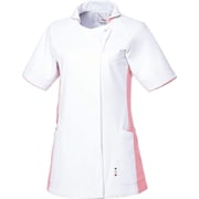 ルコック レディスジャケット EL ホワイト×ピンク UQW1043-90