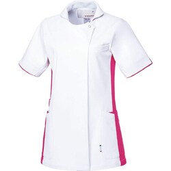 ルコック レディスジャケット L ホワイト×ローズ UQW1043-92