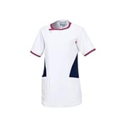 ルコック レディスジャケット S ホワイト×ロゼ UQW1057