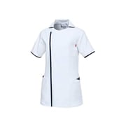 ルコック レディスジャケット EL ホワイト×ネイビー UQW1059