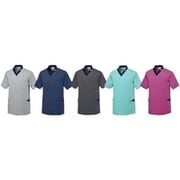 ユニセックスVネックスクラブ M ミストグリーン杢 UQM1538