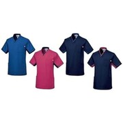 ユニセックスVネックスクラブ S ネイビー×ロゼ UQM1537