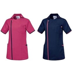 ルコック レディスジャケット L ロゼ×ネイビー UQW1060